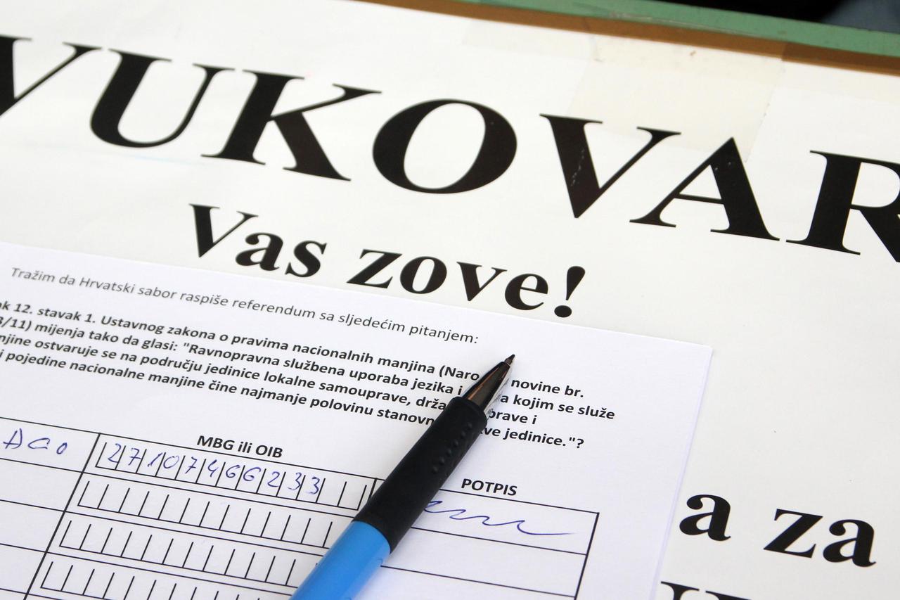 ćirilica, vukovar, referendum