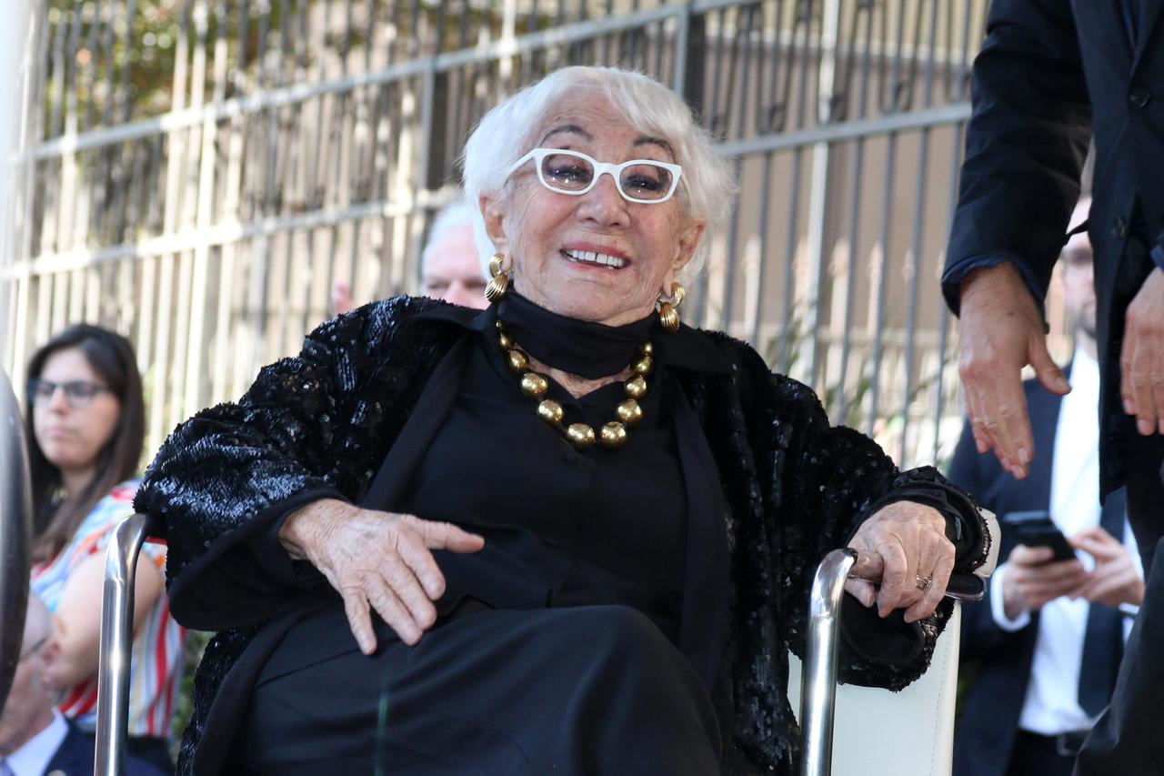 Lina Wertmuller Hollywood Walk of Fame Star Ceremony