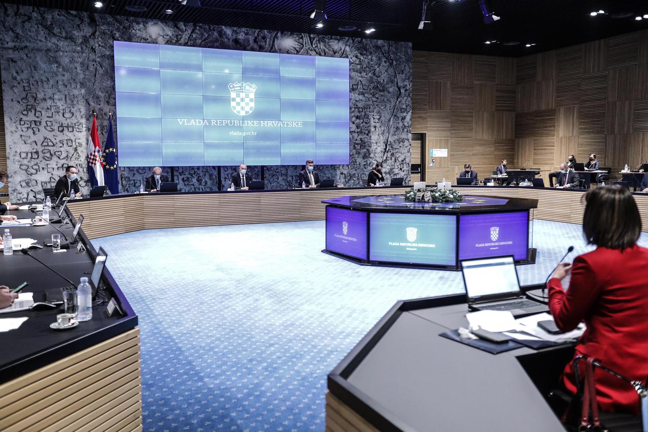 Zagreb:  Održaba sjednica Vlade RH