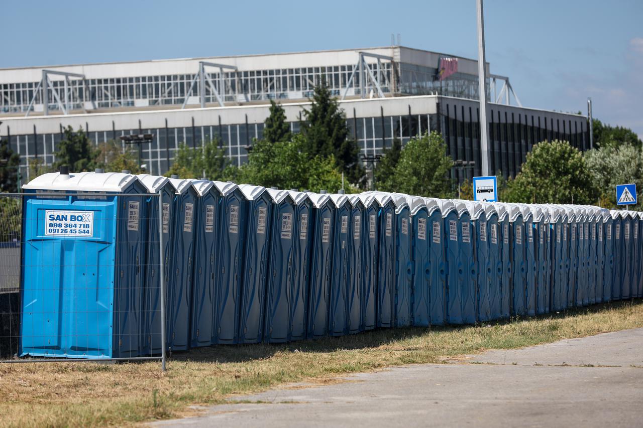 Zagreb: Obilazak Hipodroma uoči koncerta Marka Perkovića Thopsona