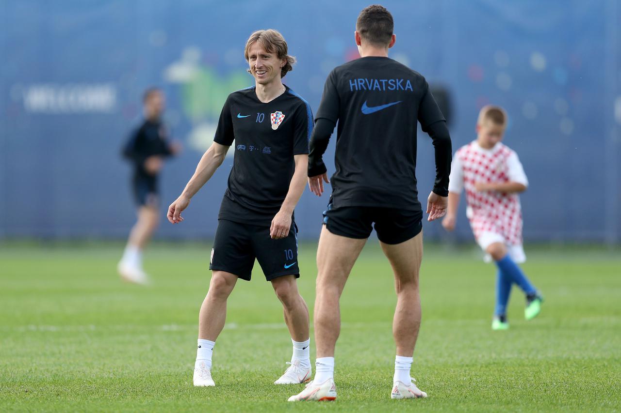 Trening hrvatske reprezentacije u Iličevu