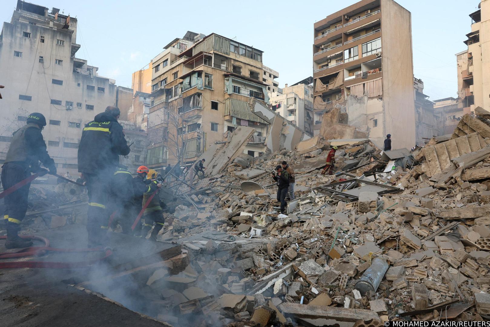 Najmanje 20 ljudi je poginulo, a više od 30 je ranjeno u srijedu u izraelskom zračnom napadu na četvrt Bachoura u samom središtu Beiruta.