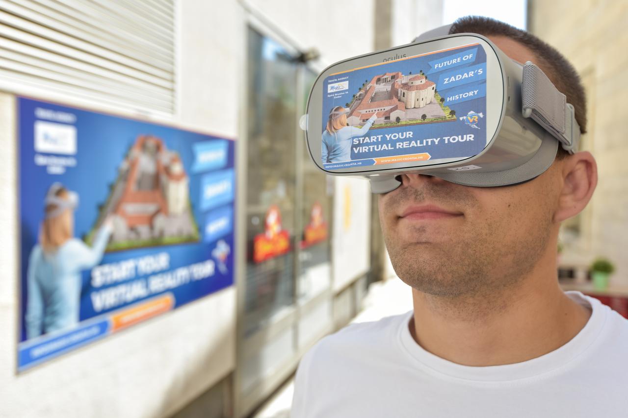Predstavljena turistička virtualna šetnja povijesnim Zadrom