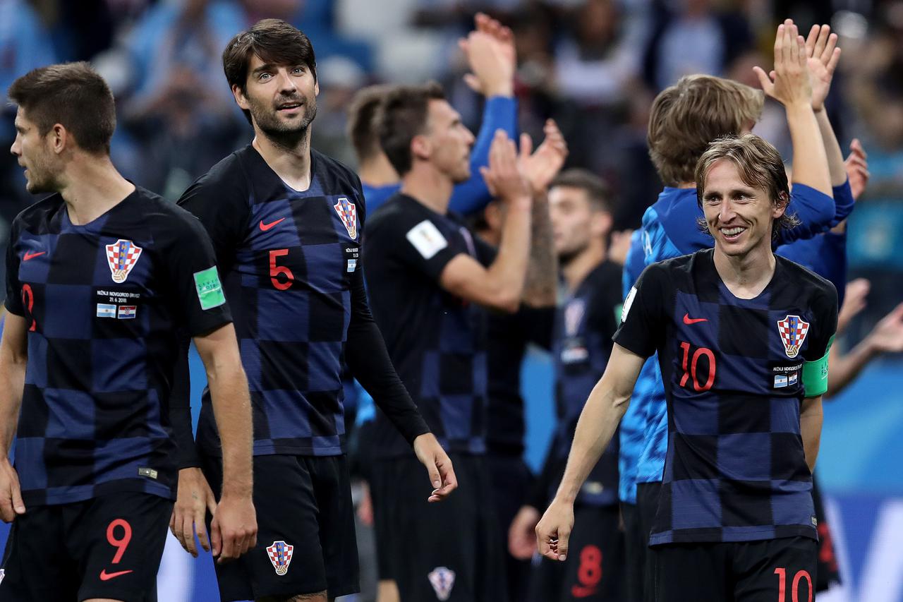 Luka Modrić Hrvatska Argentina