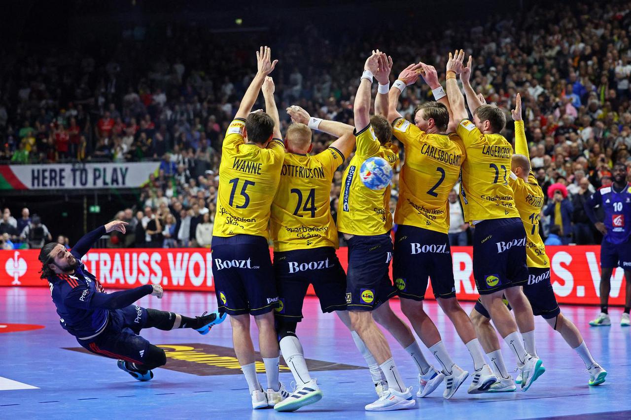 EHF 2024 Men's European Handball Championship - Semi Final - France v Sweden