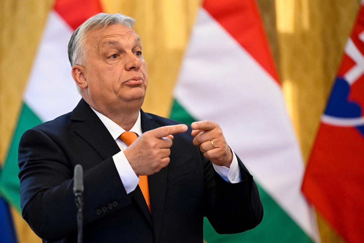Hungarian PM Orban visits Slovakia