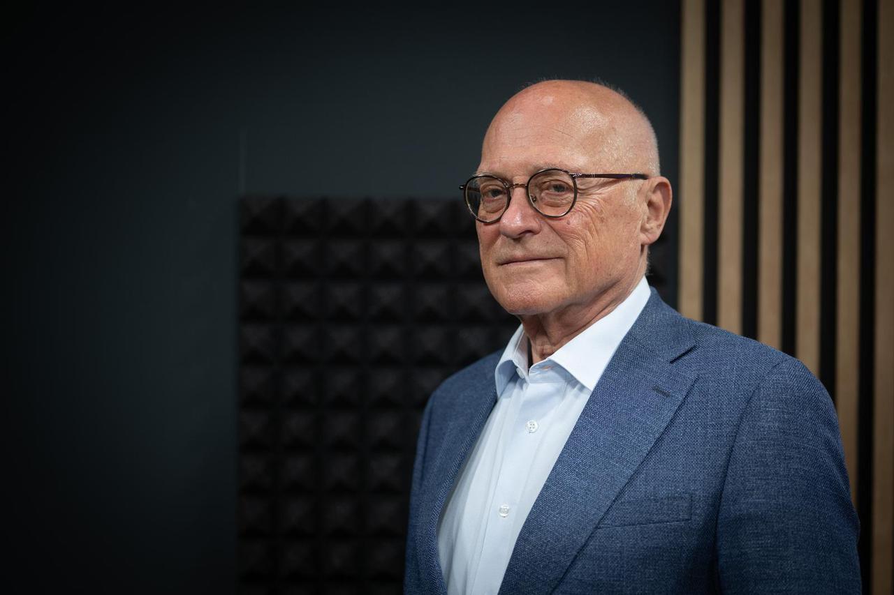 Zagreb: Poduzetnik Davor Štern u studiju Večernjeg lista