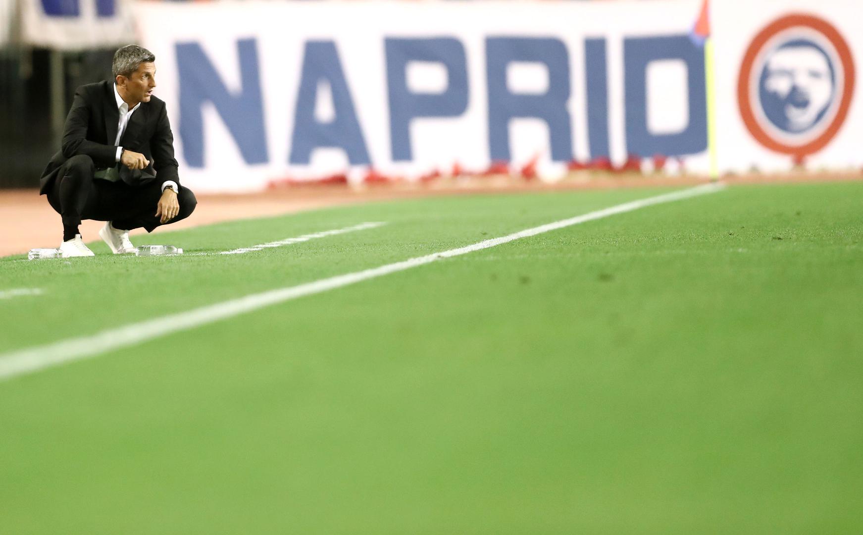10.08.2023., stadion Poljud, Split - Prva utakmica 3. pretkola UEFA Konferencijske lige, HNK Hajduk - PAOK. trener PAOK-a Razvan Lucescu Photo: Matija Habljak/PIXSELL