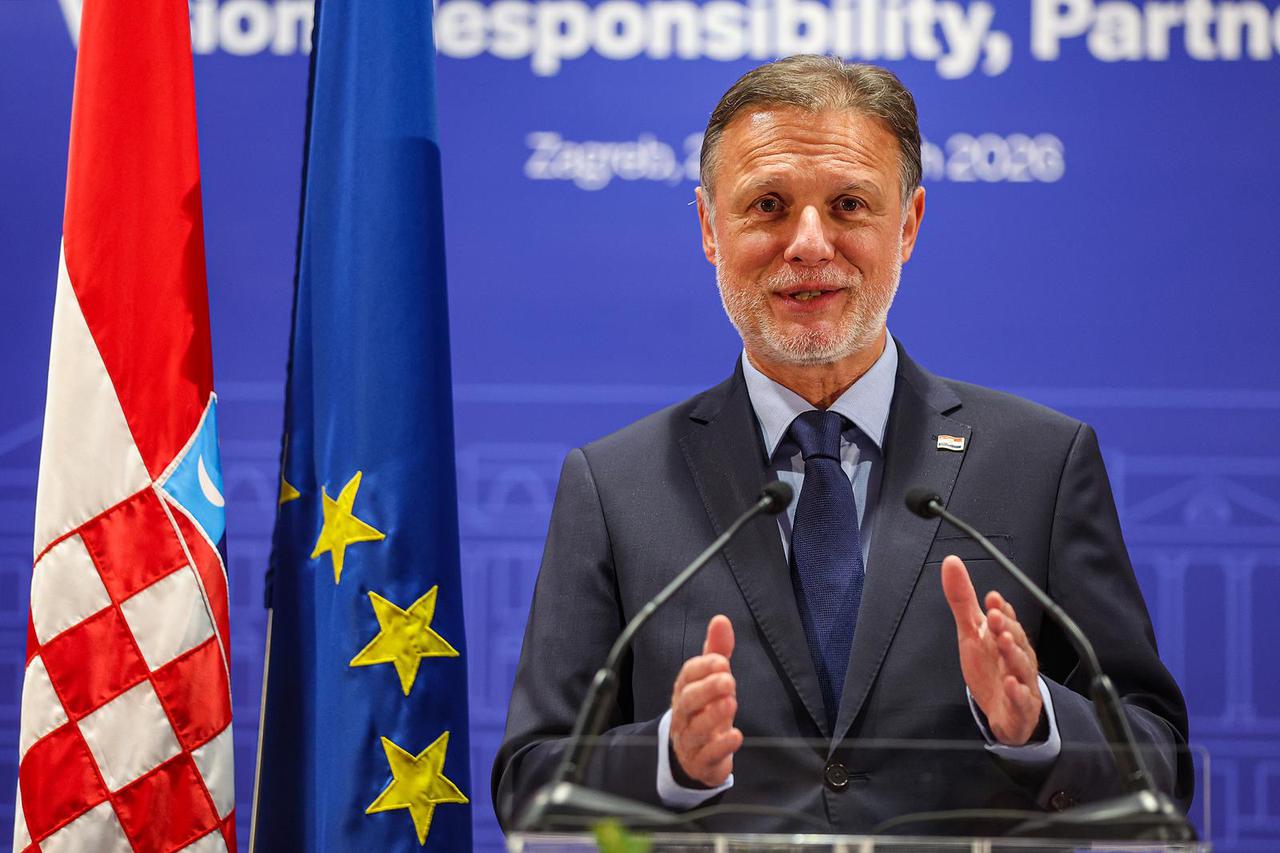 Zagreb: Gordan Jandroković održao konferenciju za medije