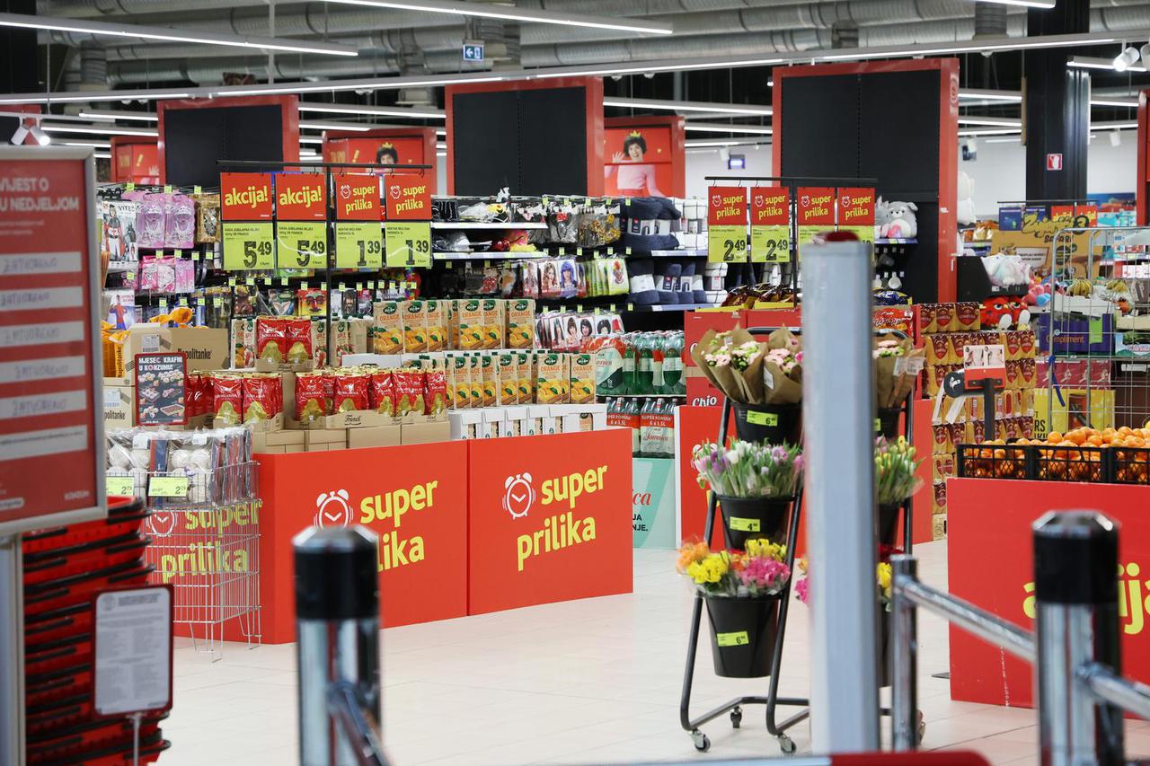 Šibenik: Konzum tijekom trećeg općeg bojkota trgovina u Hrvatskoj 