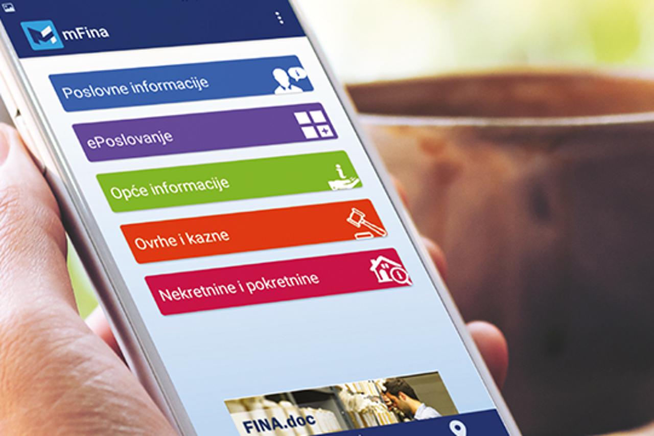 mFINA - Nova Finina mobilna aplikacija
