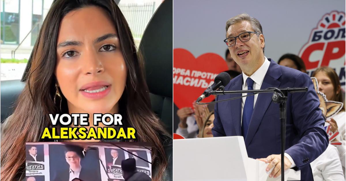 Tko je žena koja poziva Srbe da glasaju za Vučića? Njezina prošlost izaziva zgražanje