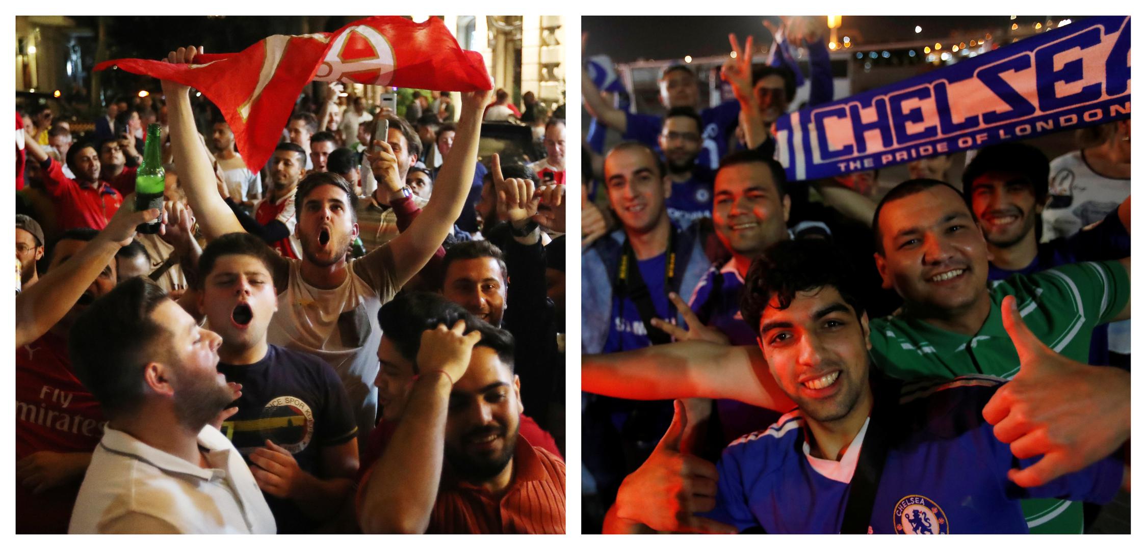 Nogometaši Chelseaja i Arsenala večeras u Bakuu igraju finale Europske lige. Utakmica na Olimpijskom stadionu počinje u 21 sat. 