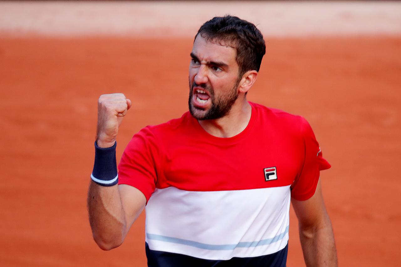 Roland Garros: Marin Čilić - Fabio Fognini