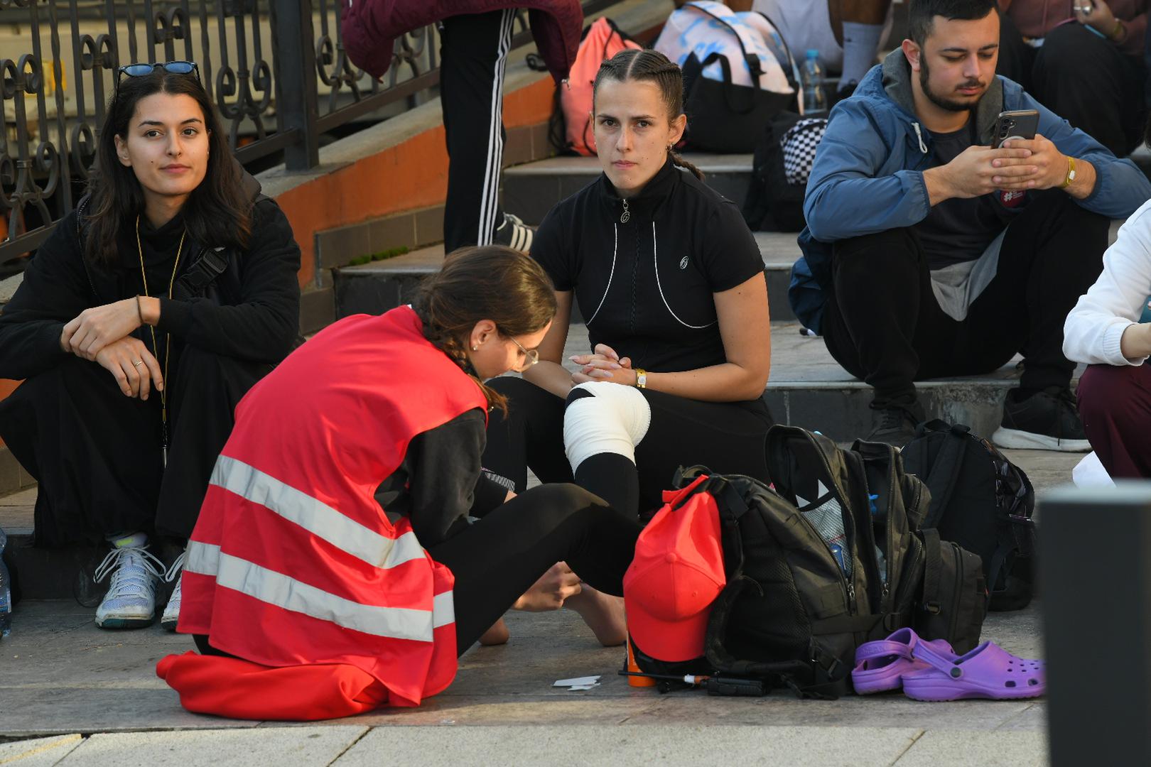 U Beogradu su pak jučer navečer dočekani biciklisti iz Niša, Čačka i Valjeva, koji danas nastavljaju put prema Novom Sadu, obavještava Euronews.