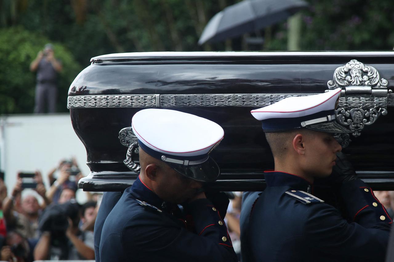 Death of Brazilian soccer legend Pele in Santos