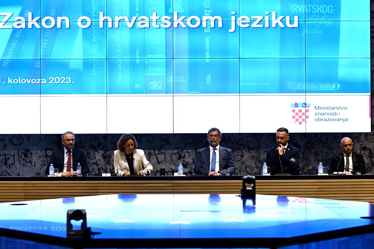 Zagreb: Predstavljen novi Zakon o hrvatskom jeziku