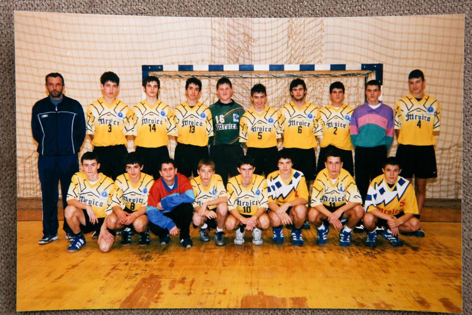 Prvi treneri Domagoja Duvnjaka - Dragan Duvnjak i Perica Martić