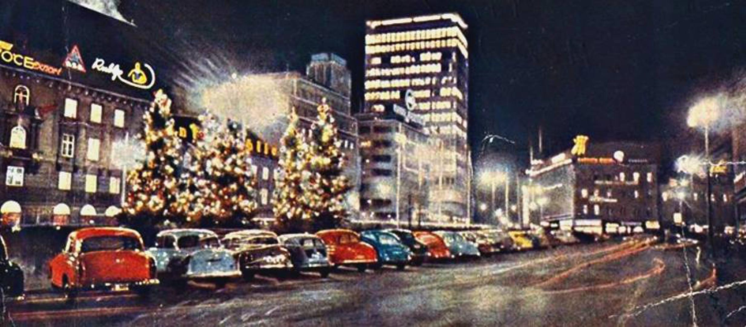 Božić na Trgu Republike, 1965. godine