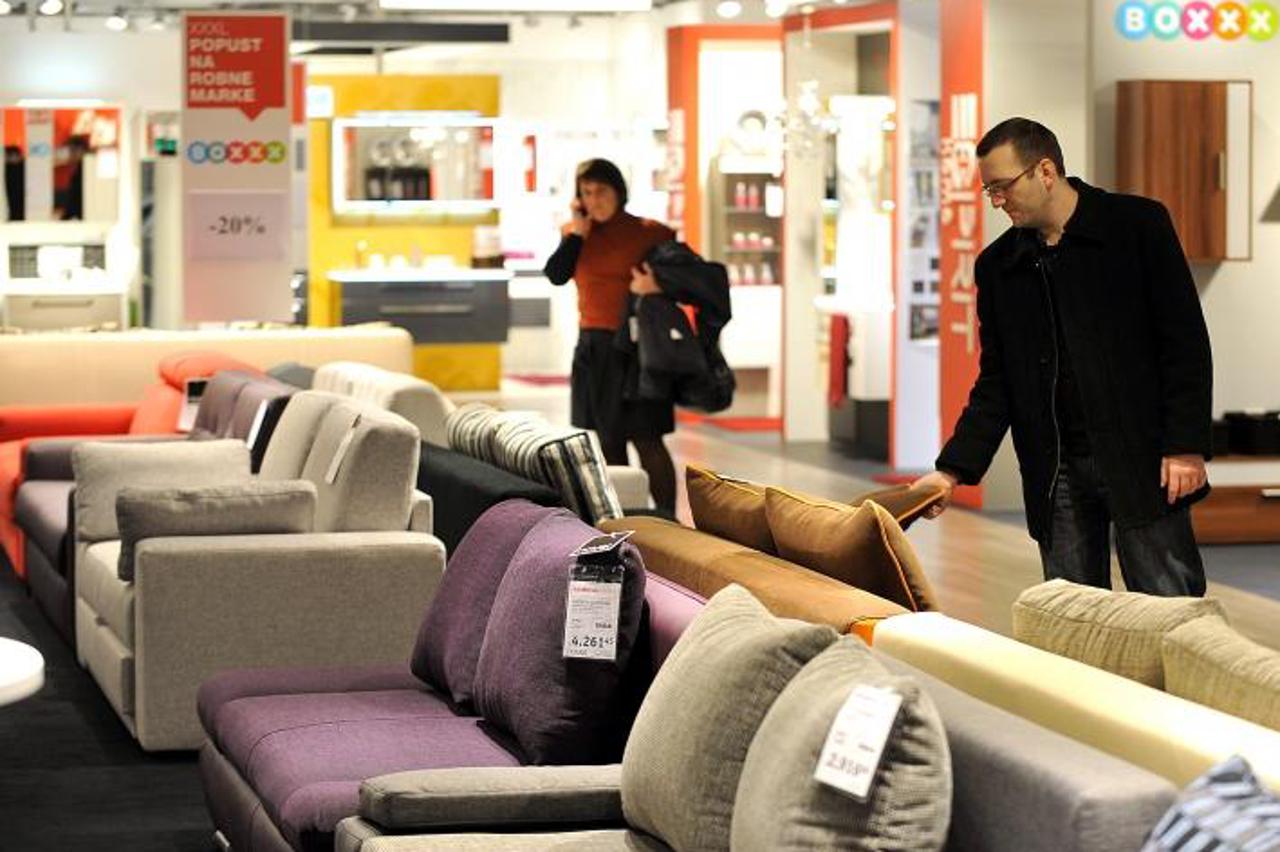 '24.01.2012., Zagreb - Otvorenje trgovine Lesnina na Jankomiru.  Photo: Goran Stanzl/PIXSELL'