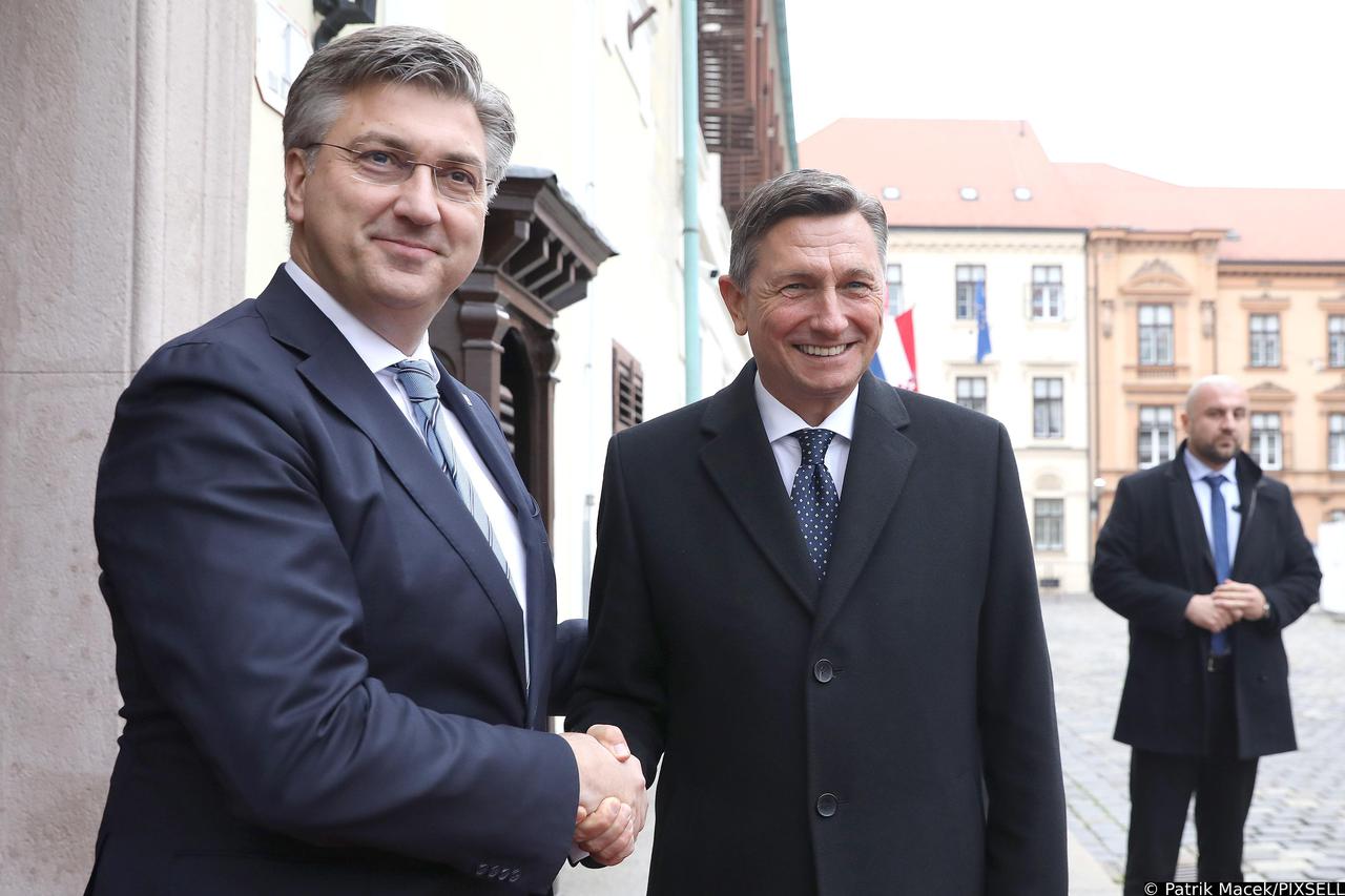 Zagreb: Plenković primio Boruta Pahora