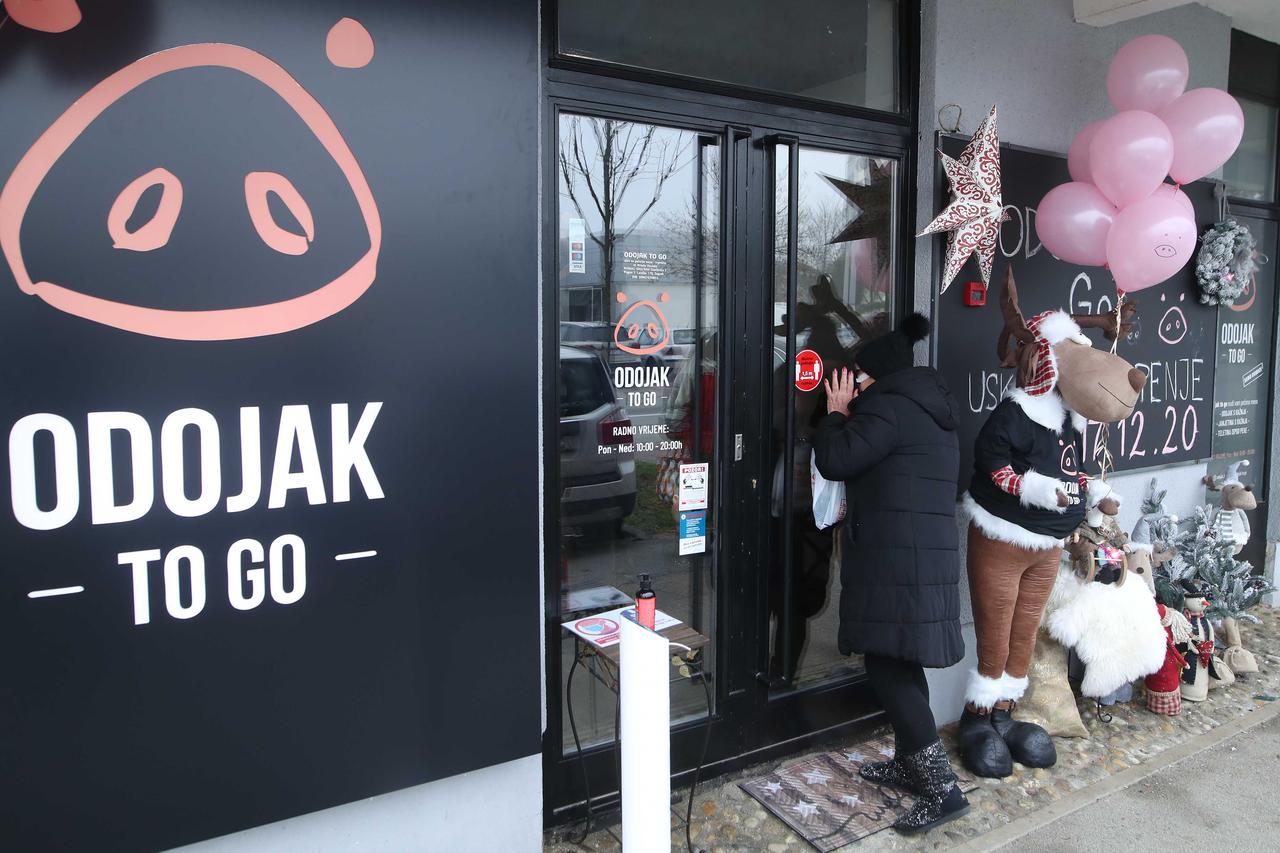 Zagreb: U Laništu otvoren jedinstven dućan "Odojak to go"