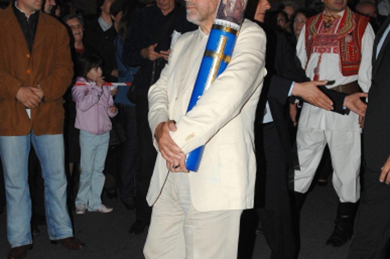 'Zagreb, Kaptol,   31.05.2009. Milan Bandic u procesiji Majke Bozje od Kamenitih vrata  Photo: Patrik Macek/Vecernji list'