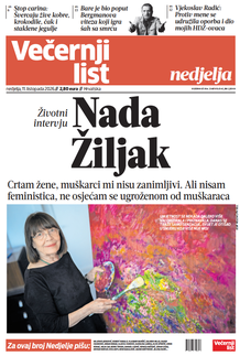 Večernji list naslovnica
