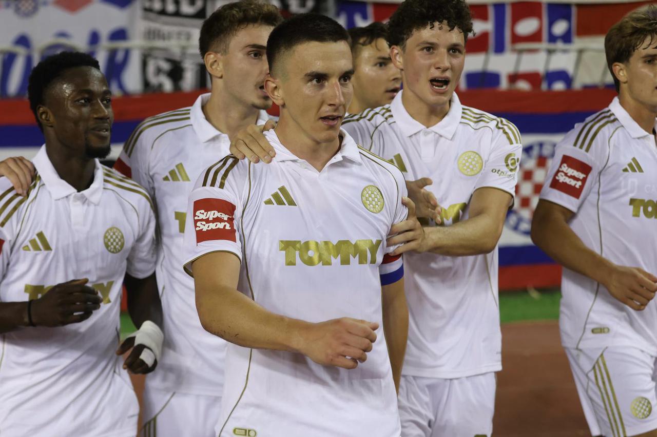 Split: Susret Hajduka i Rakowa u prvoj utakmici play off-a za Konferencijsku ligu