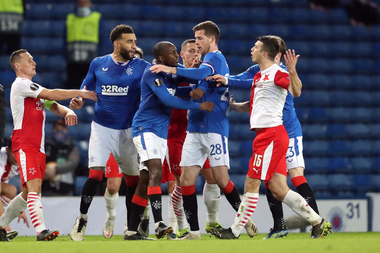 Europa League - Round of 16 Second Leg - Rangers v Slavia Prague