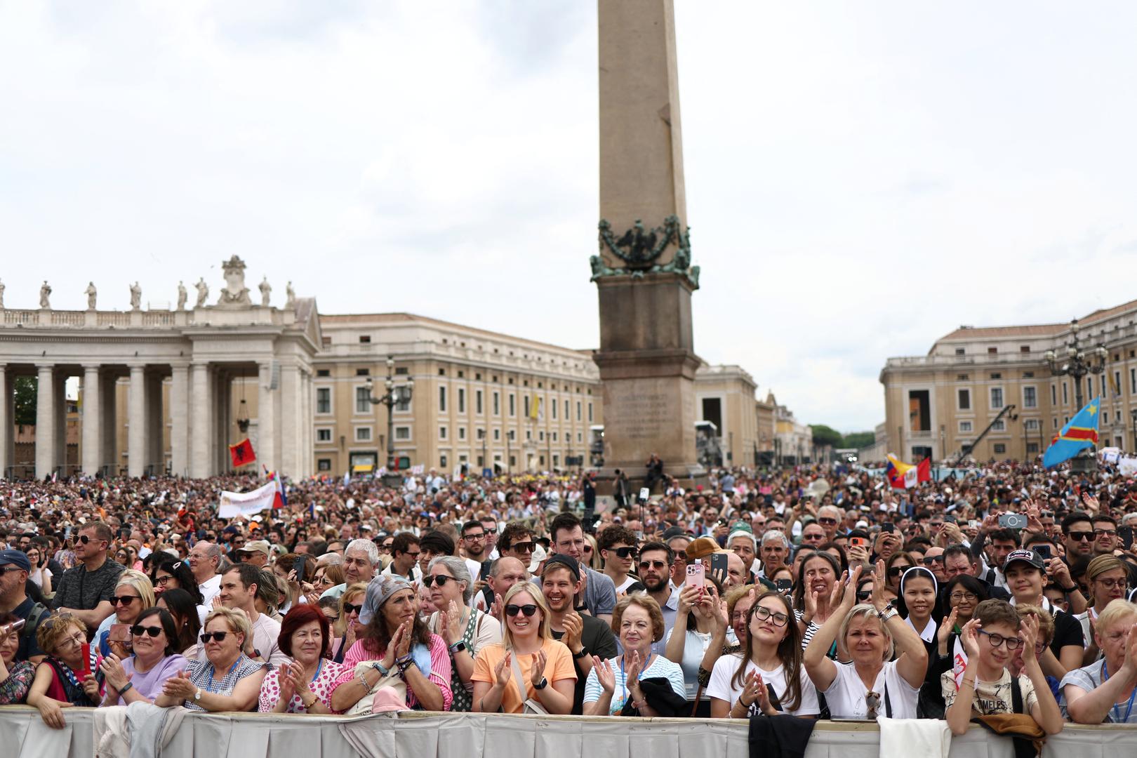 Riječ je o njegovom drugom javnom nastupu otkako je izabran za 267. poglavara Katoličke Crkve.