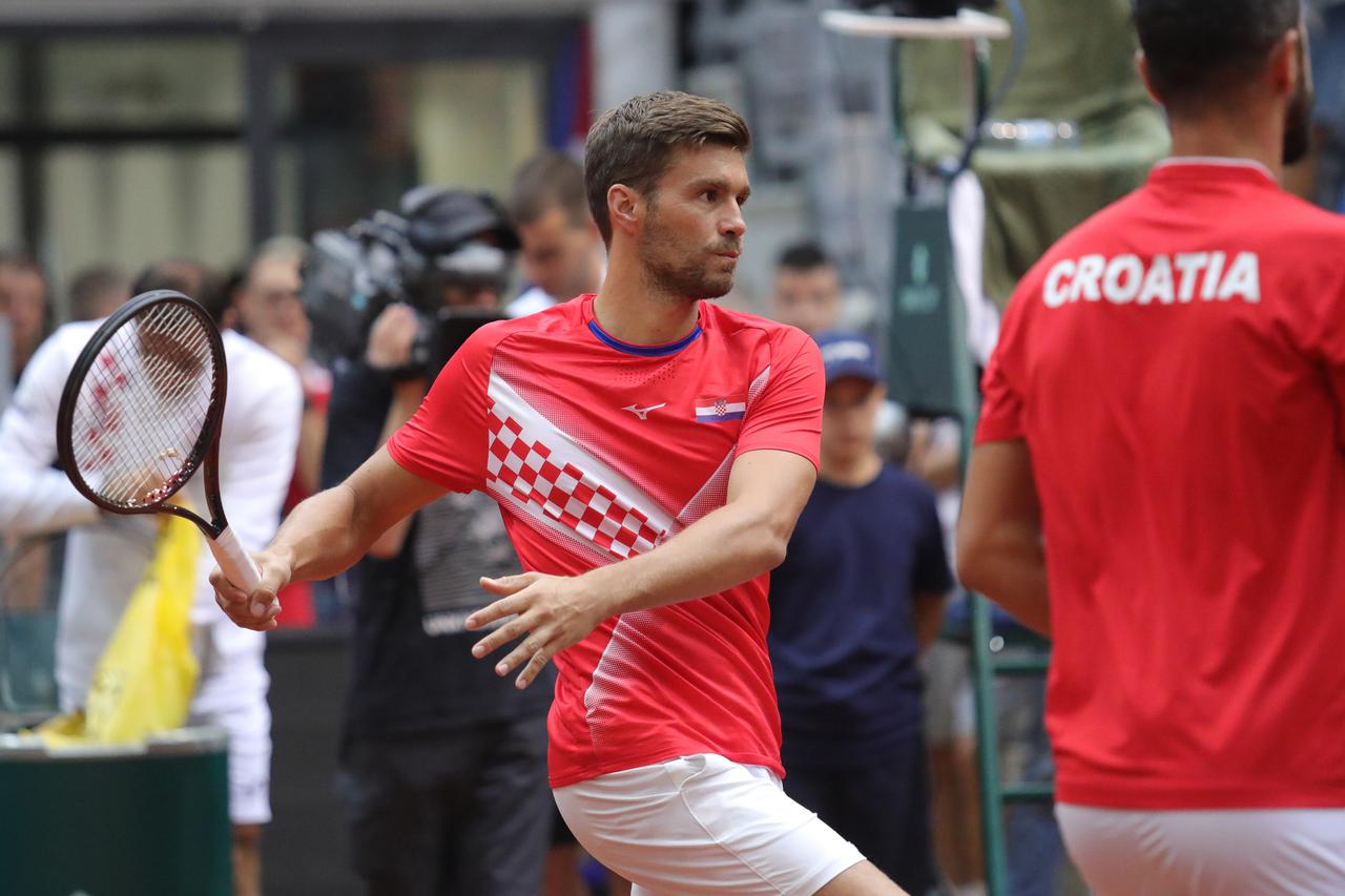 Osijek: Drugi dan Davis Cup-a