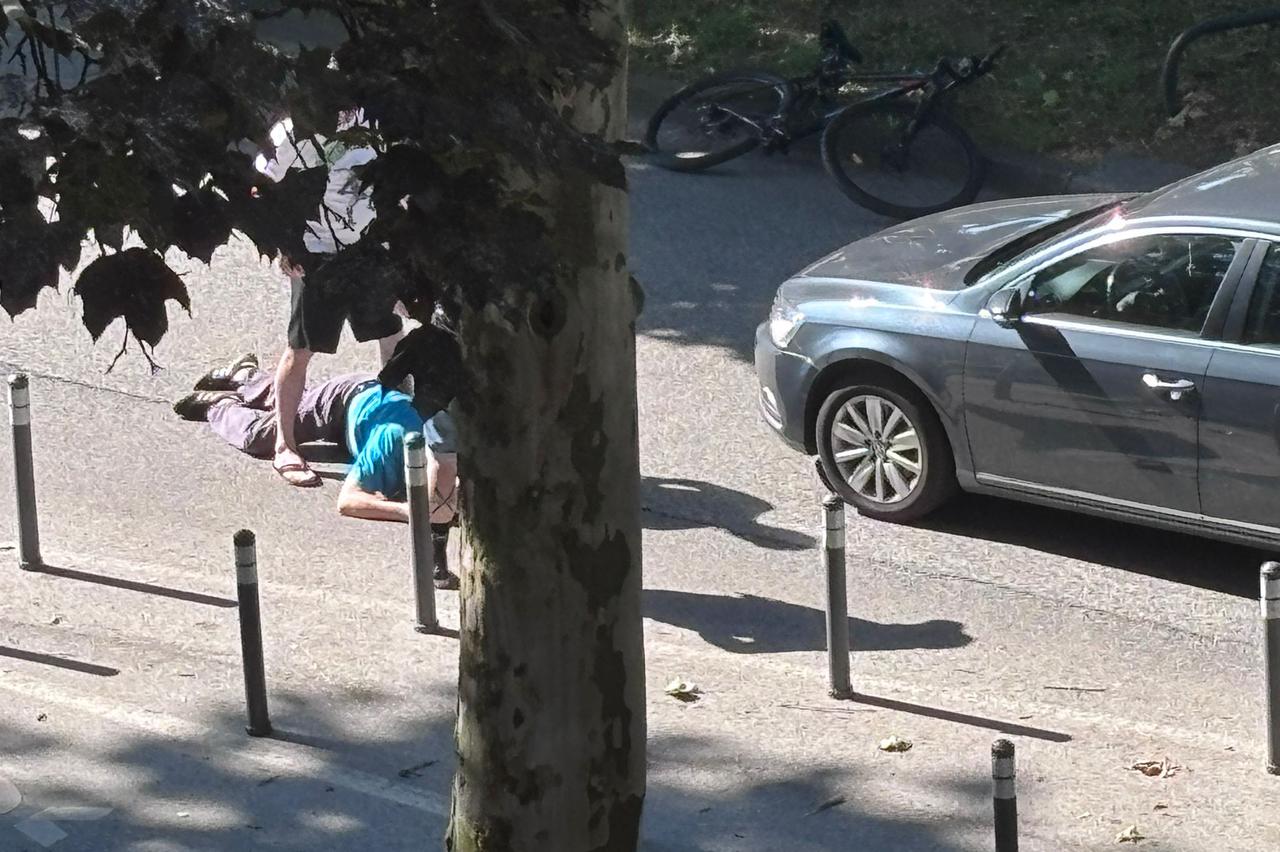 Prometna nesreća u Miškininoj ulici