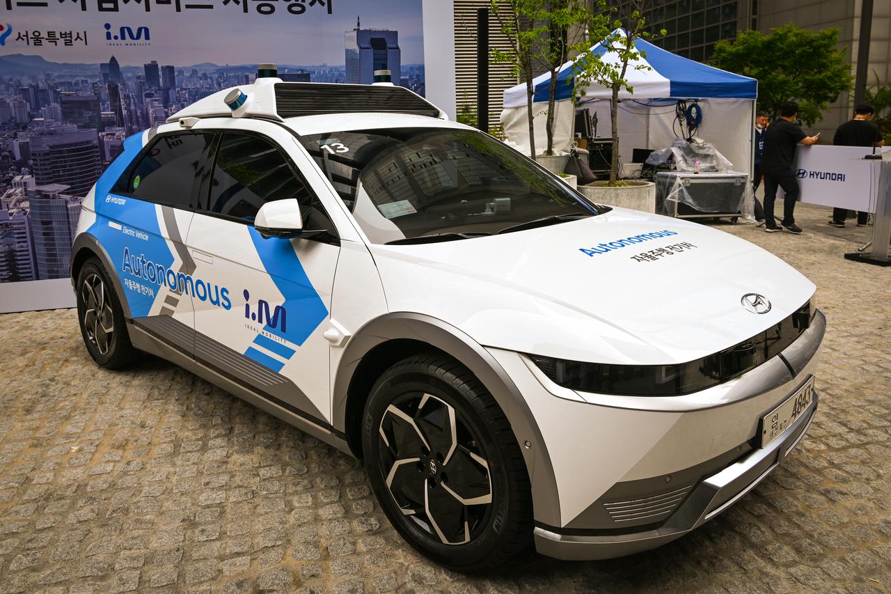Hyundai Self-Driving Taxi Service Launches in Seoul