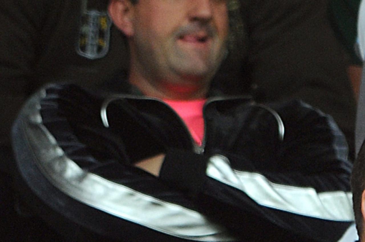 \'11 09 2009 Pljevlja Darko Saric Biznismen is Pljevalja Na utakmici FK Buducnost FK Rudar Foto Savo Prelevic\'