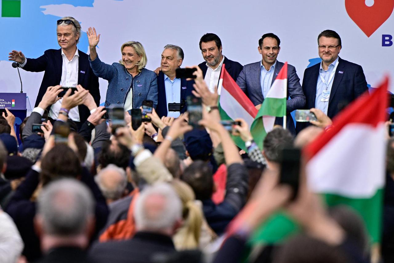 So-called "Patriots' Grand Assembly" of nationalist groups from Europe, in Budapest