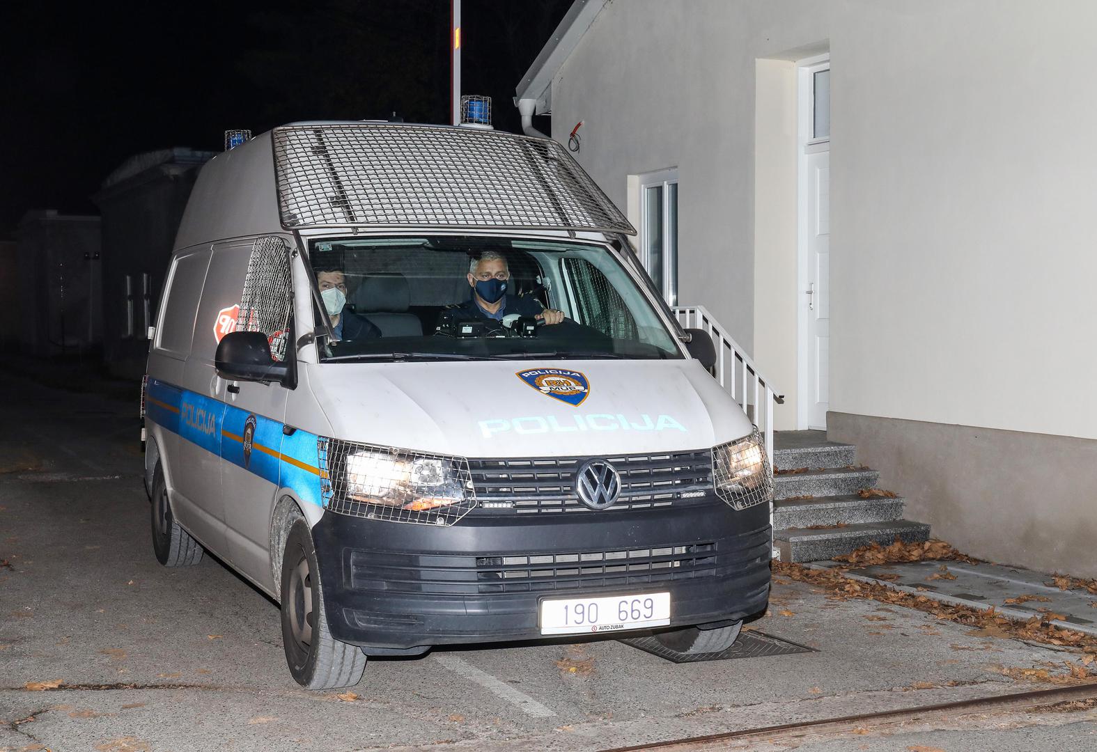 10.11.2021., Zagreb - Policija dovodi bivsu ministricu Gabrijelu Zalac na Opcinski kazneni sud u Ilici.