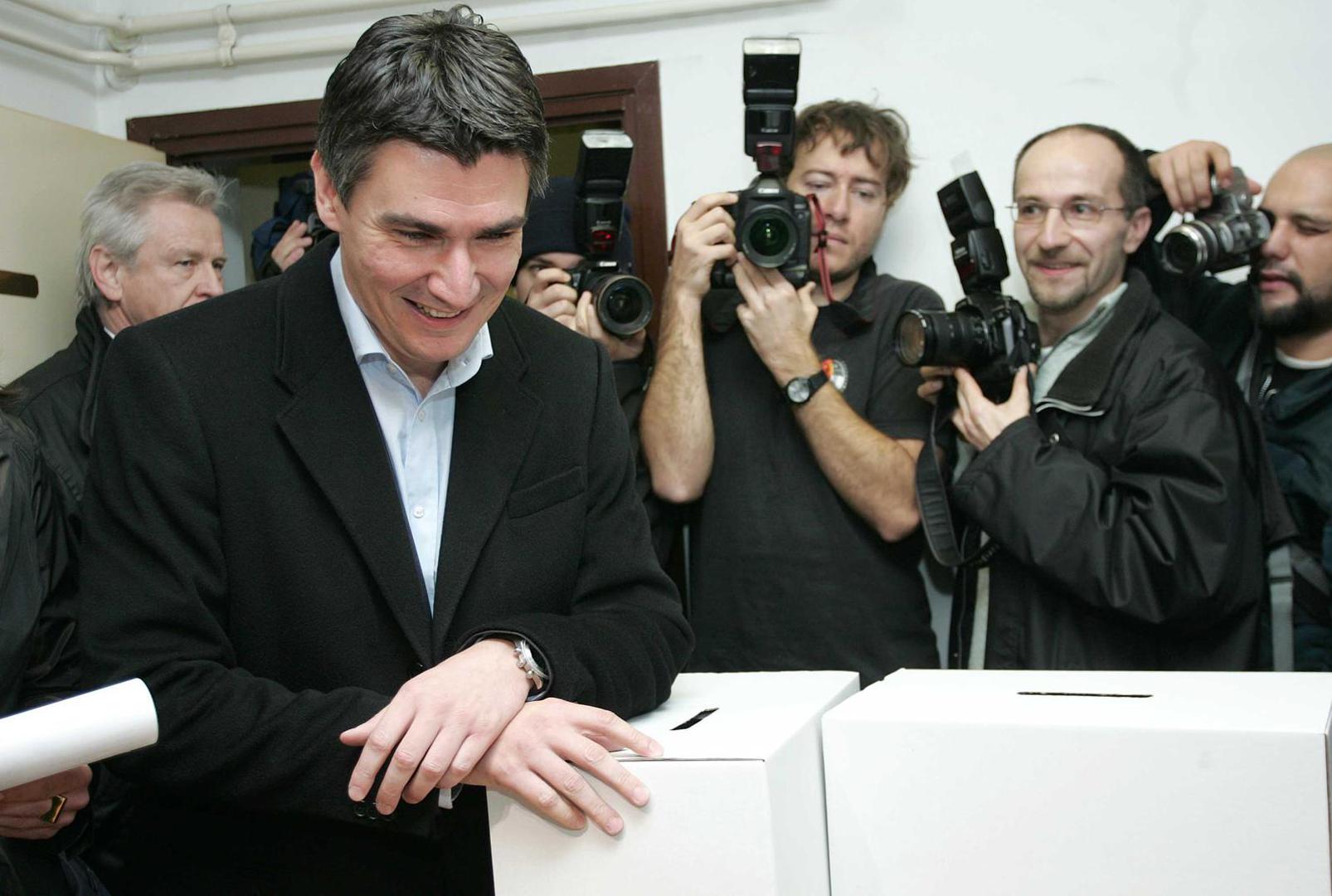 No u tim godinama uspio se na sceni nametnuti čak i drugom nekadašnjem teškašu - Ivi Sanaderu