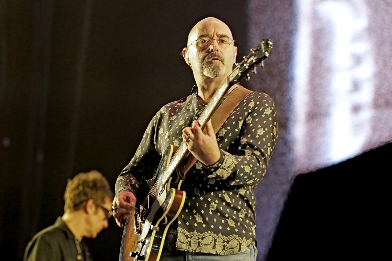 Liam Gallagher Performing at Manchester Arena