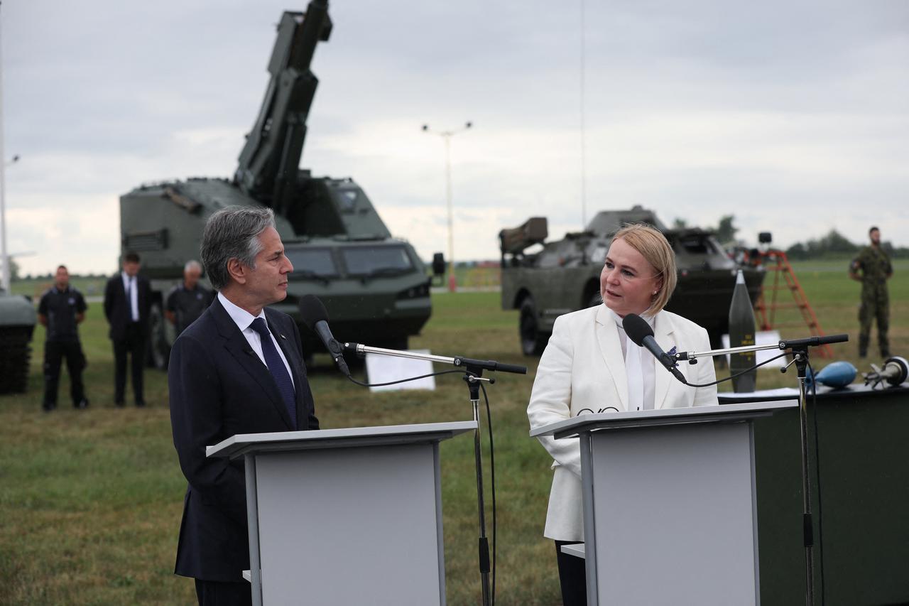 U.S. Secretary of State Blinken visits the Czech Republic