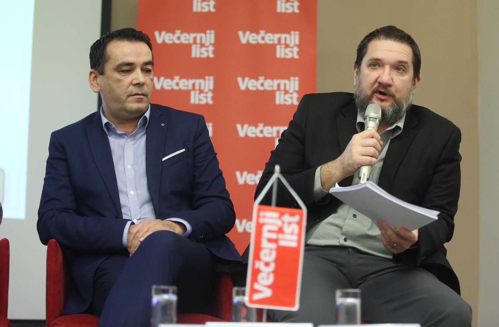 Stanko Gačić, predsjednik Vijeća GČ Maksimir (desno), i
Trpimir Majcan, direktor
u Čistoći