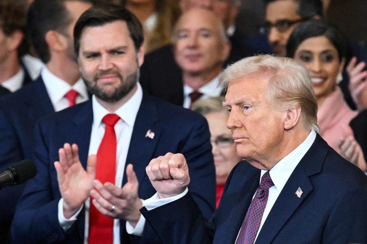 Inauguration ceremony for Trump's second presidential term