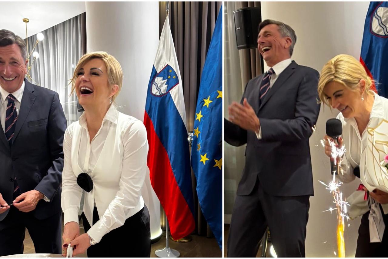 Kolinda Grabar Kitarović i Borut Pahor
