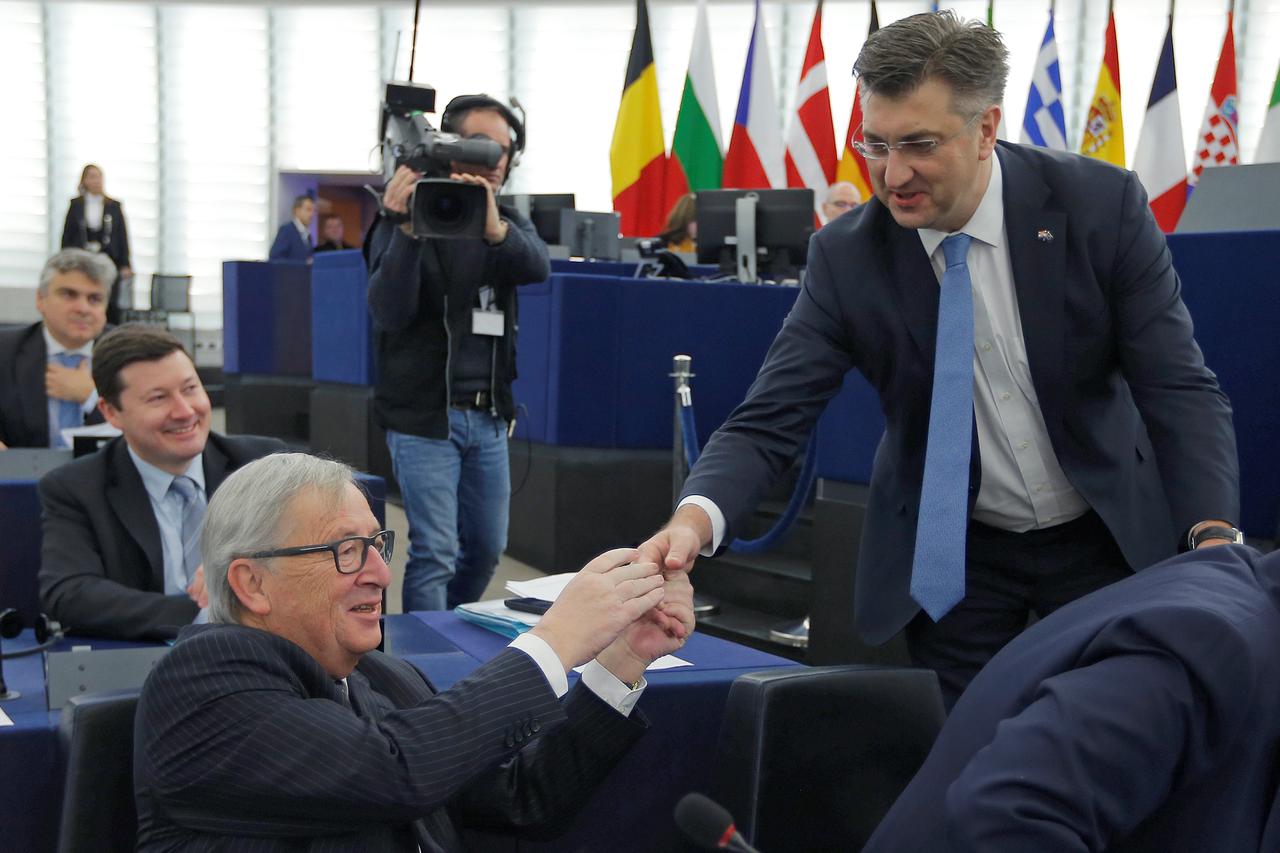 Andrej Plenković u Europskom parlamentu