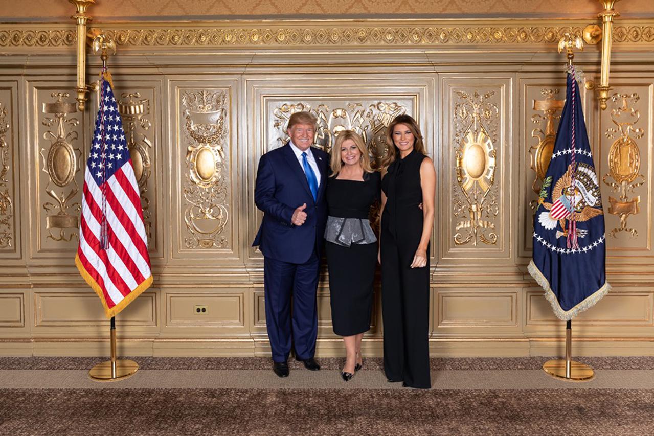 Donald Trump, Kolinda Grabar-Kitarović i Melania Trump