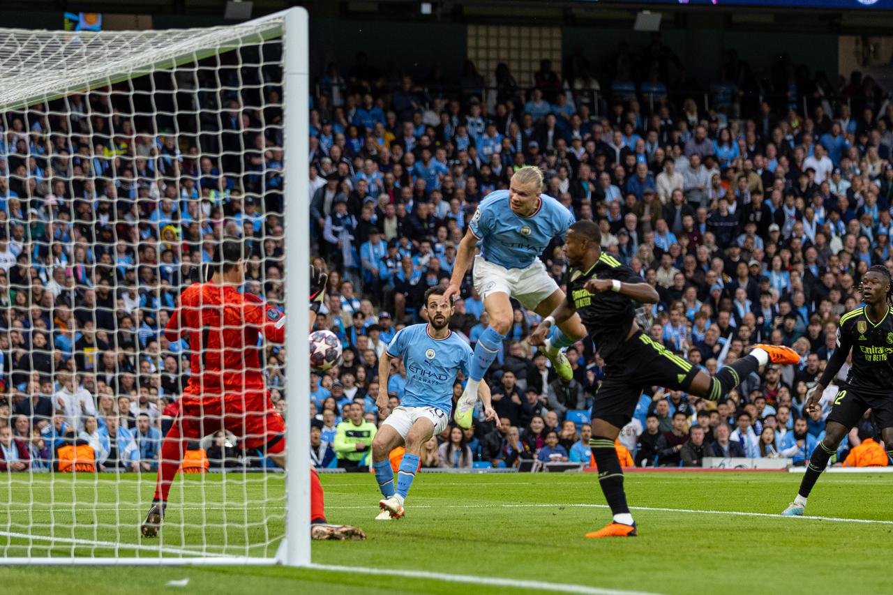 (SP)BRITAIN-MANCHESTER-UEFA CHAMPIONS LEAGUE-SEMIFINAL-MAN CITY VS REAL MADRID 