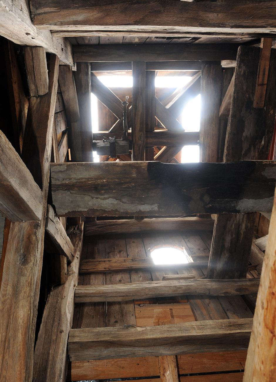 01.09.2014., Zagreb - Nepoznati pocinitelji devastirali su i opljackali Crkvu Svetog Jakova na Sljemenu.  Photo: Davor Visnjic/PIXSELL