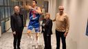 U svom punom sjaju, legendarni Dražen Petrović vratio se na svoj trg