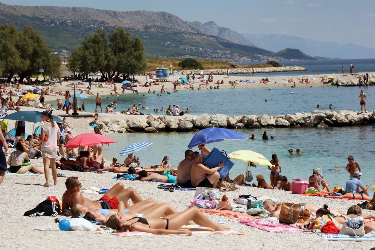 Split: Najveća gradska plaža Žnjan