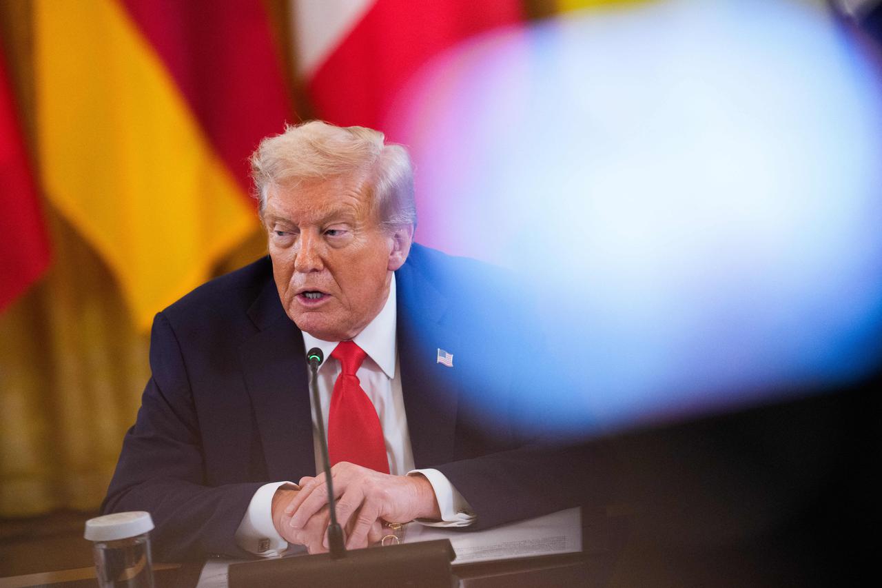 Trump Meets President Zelenskyy of Ukraine and European Leaders